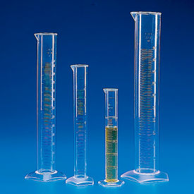 Graduated Cylinder PMP (TPX) Molded Graduations 250mL 12/Pack 601574