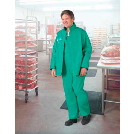 Onguard Sanitex Green Bib Overall Plain Front PVC on Polyester 4XL 712504X00