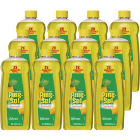 Pine-Sol® Multi-Surface Cleaner Concentrated Lemon Fresh Scent 14 oz Bottle 12/Carton 60148CT