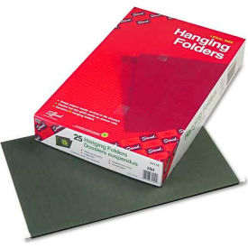 Smead® Hanging File Folders Untabbed 11 Point Stock Legal Green 25/Box 64110