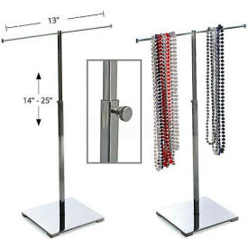 Global Approved 300651 Adjustable T-Bar Necklace Display 13
