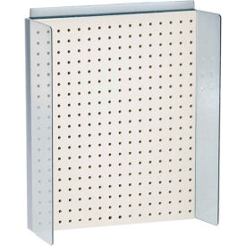 Global Approved 700357-WHT Pegboard Powerwing Display 16