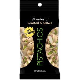 Paramount Farms® Wonderful Pistachios Roasted & Salted 1 oz Pack 12/Box PAR12833