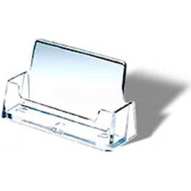 Business Card Holder Crystal Clear Styrene BC-93 - Pkg Qty 100