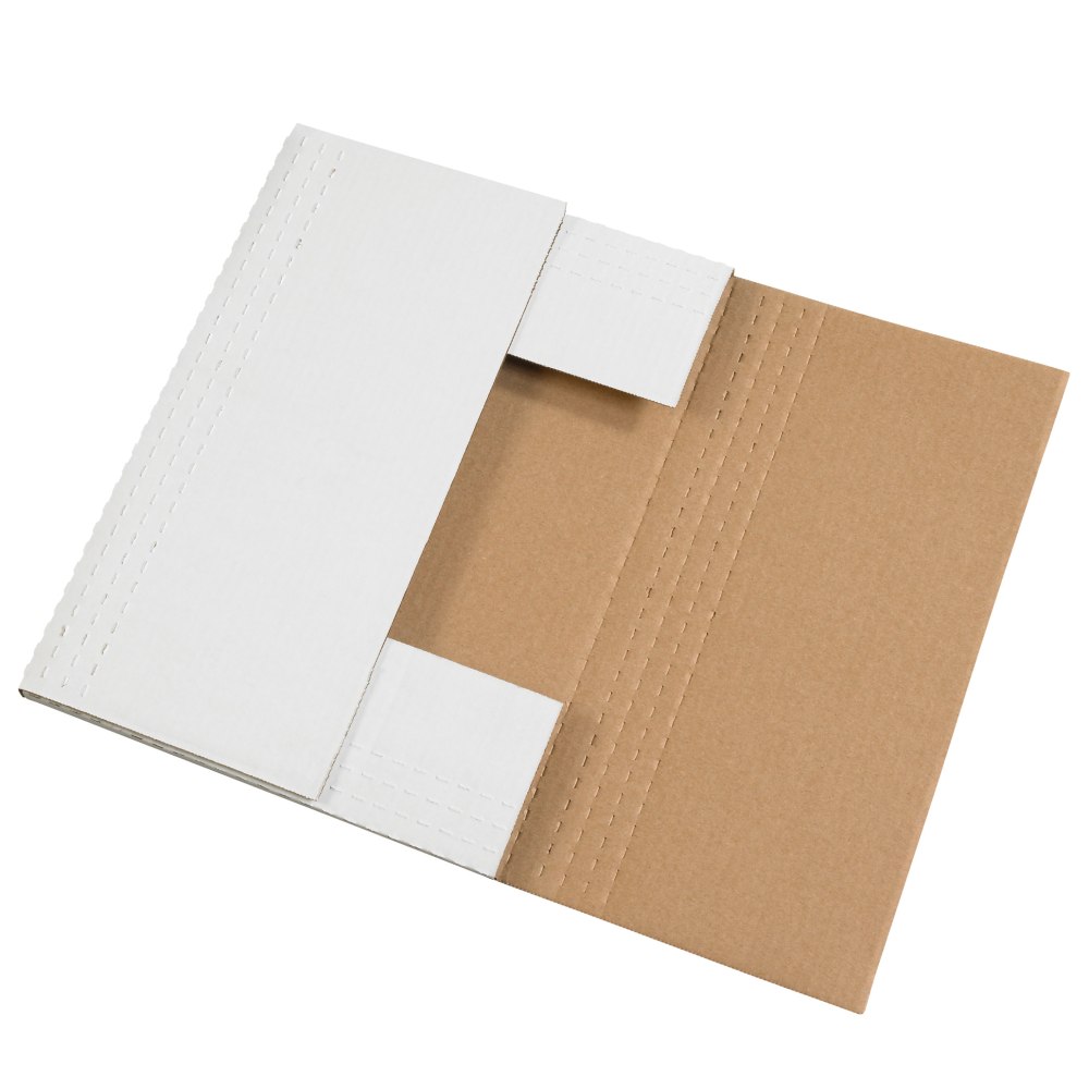 Partners Brand Easy Fold Mailers, 20in x 16in x 2in, White, Pack Of 50 MPN:M20162BF