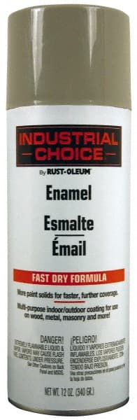 Enamel Spray Paint: Dove Gray, Gloss, 16 oz MPN:1684830