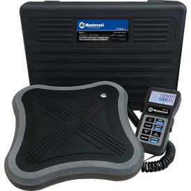 Mastercool Inc. Black Series Electronic Charging Scale w/ Bluetooth Wireless Technology 243 lb Cap. 98210-BL
