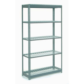 GoVets 5 Shelf Standard Duty Boltless Shelving Starter 48