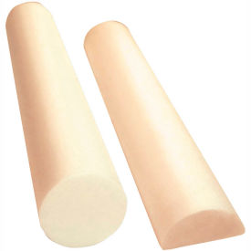 CanDo® Antimicrobial Beige PE Foam Roller Round 6
