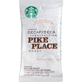 Starbucks® Decaffeinated Coffee Pike Place® Decaf 2.7 oz Pack of 72 12420994