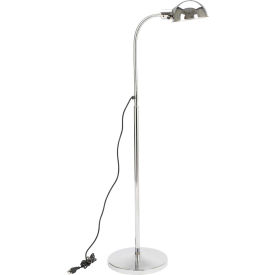 Drive Medical Goose Neck Exam Lamp 13408 Dome-Style Shade Chrome 13408