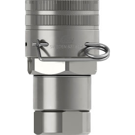 Cejn® Series 807 TLX Flat Face Twist Lock Nipple 10-807-6604