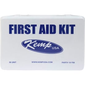 Kemp USA 36-Unit First Aid Kit 10-706