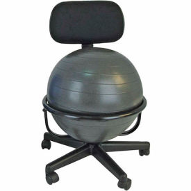 CanDo® Metal Mobile Ball Chair without Arms 18