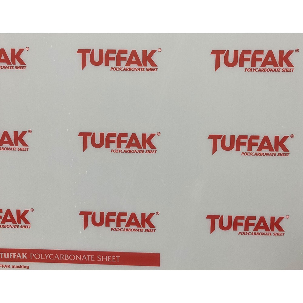 Plastic Sheets; Material: Polycarbonate ; Thickness (Inch): 3/32 ; Width (Inch): 12 ; Backing Type: Film Masking - 2 Sides ; Hardness: 118 HRR ; Tensile Strength (psi): 9700 MPN:SPCCL.093X12.000X24.000FM