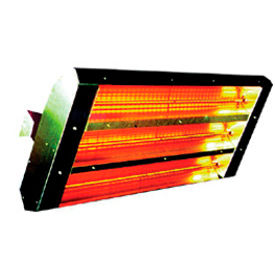 TPI 60° 3-Lamp Symmetrical Infrared Heater 46360THSS480V - 10950W 480V Silver 46360THSS480V