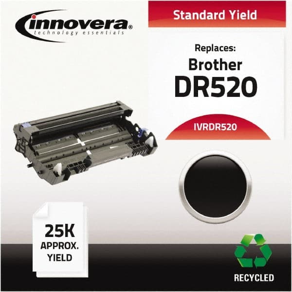Innovera. Remanufactured DR520 Drum Unit, 25000 Page-Yield, Black MPN:IVRDR520
