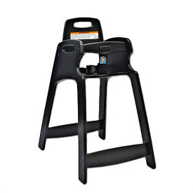 Koala Kare® ECO Chair™ High Chair Black Assembled 1-Pack 333-BLK