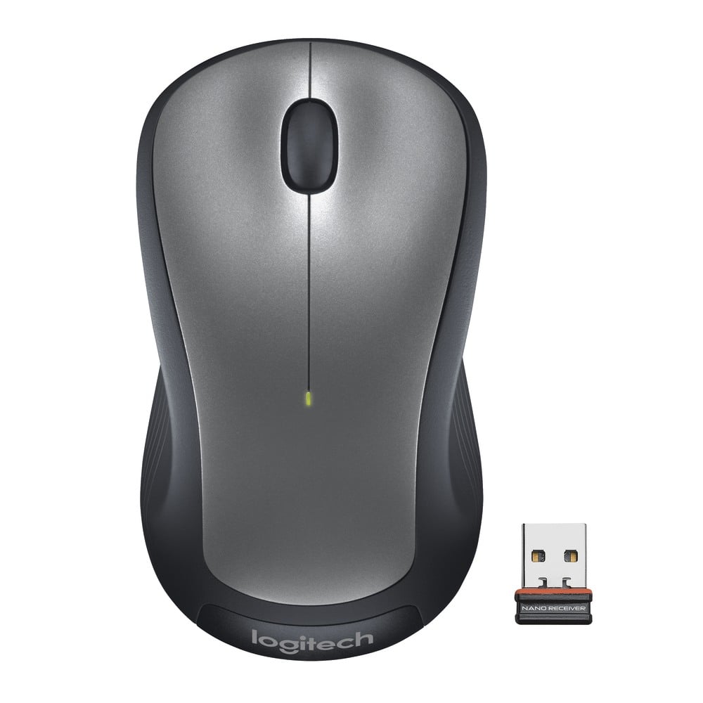 Logitech M310 Wireless Optical Mouse, Silver MPN:910-001675