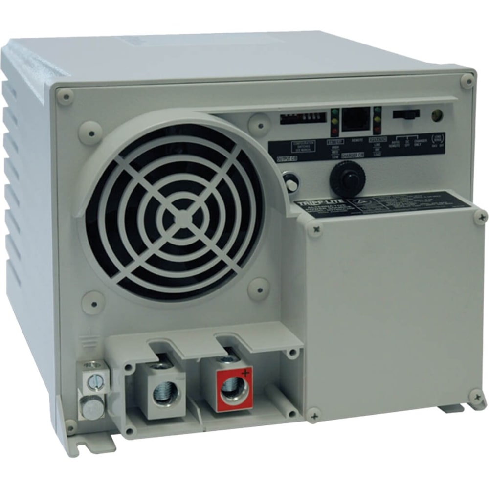 Eaton Tripp Lite Series 1250W RV Inverter/Charger 12VDC 120VAC with Built in Isobar - DC to AC power inverter + battery charger - RV1250ULHW MPN:RV1250ULHW