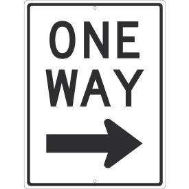 NMC TM511K Traffic Sign One Way Arrow Right 24