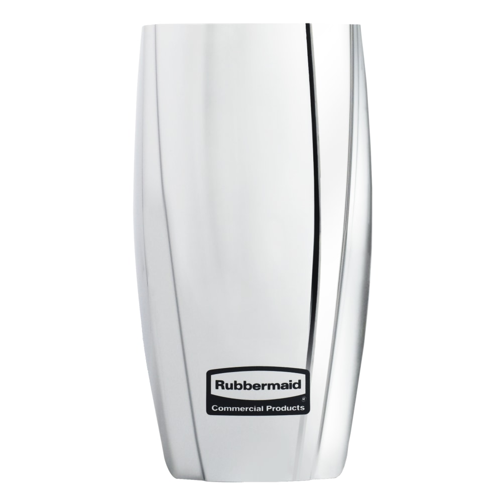 Rubbermaid Commercial Products TCell Passive Dispenser, 5-3/8inH x 2-4/5inW x 2-9/10inD, Chrome MPN:1793548