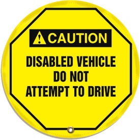 Accuform KDD717 Stopout® Steering Wheel Message Cover Vinyl 16