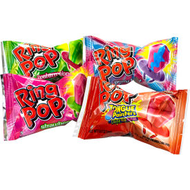 RING POP Individually Wrapped Lollipop Candy 40 Count Bulk Tub 22000013