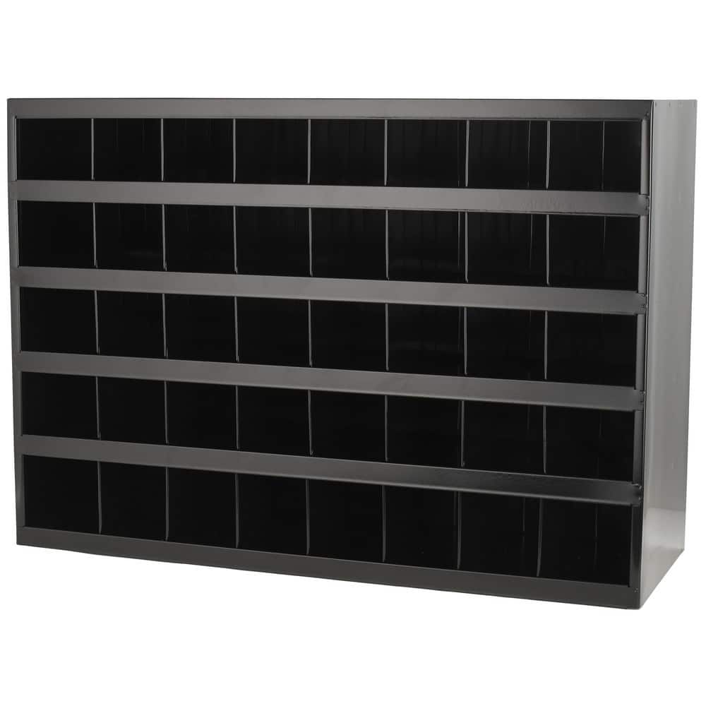Bin Shelving, Bin Shelving Type: Bin Shelving Unit with Openings , Shelf Construction: Solid , Shelf Type: Fixed , Assembled: Yes , Shelf Color: Gray  MPN:359-08-D985