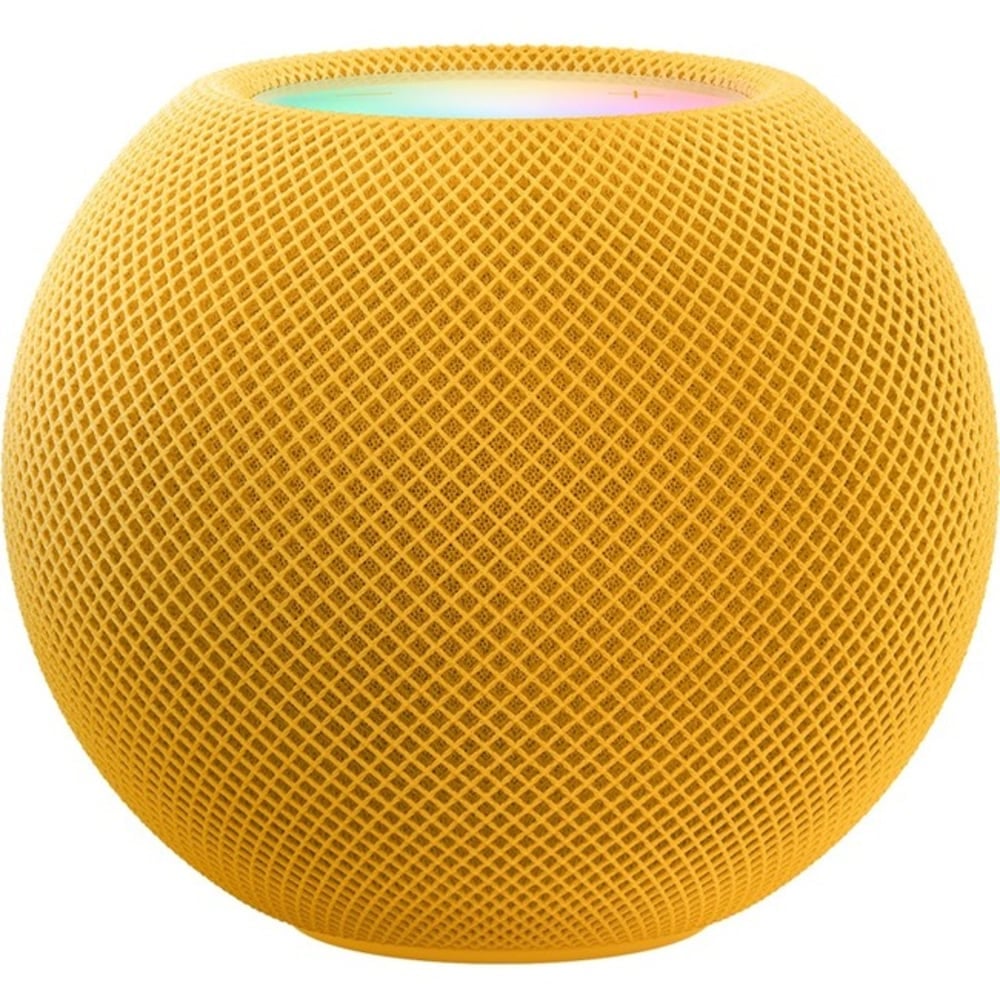 Apple HomePod mini Bluetooth Smart Speaker - Siri Supported - Yellow - Wireless LAN MPN:MJ2E3LL/A