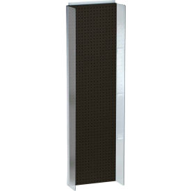 Global Approved 700356-BLK Pegboard Powerwing Display 16.75