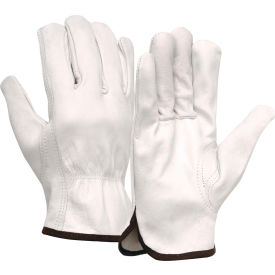 Select Grain Goatskin Driver Gloves Unlined with Keystone Thumb Size 2XL GL3001KX2 - Pkg Qty 12