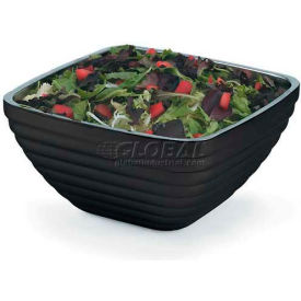Vollrath® Square Insulated Serving Bowls 4763760 8.2 Quart Black Black 4763760 - Pkg Qty 3