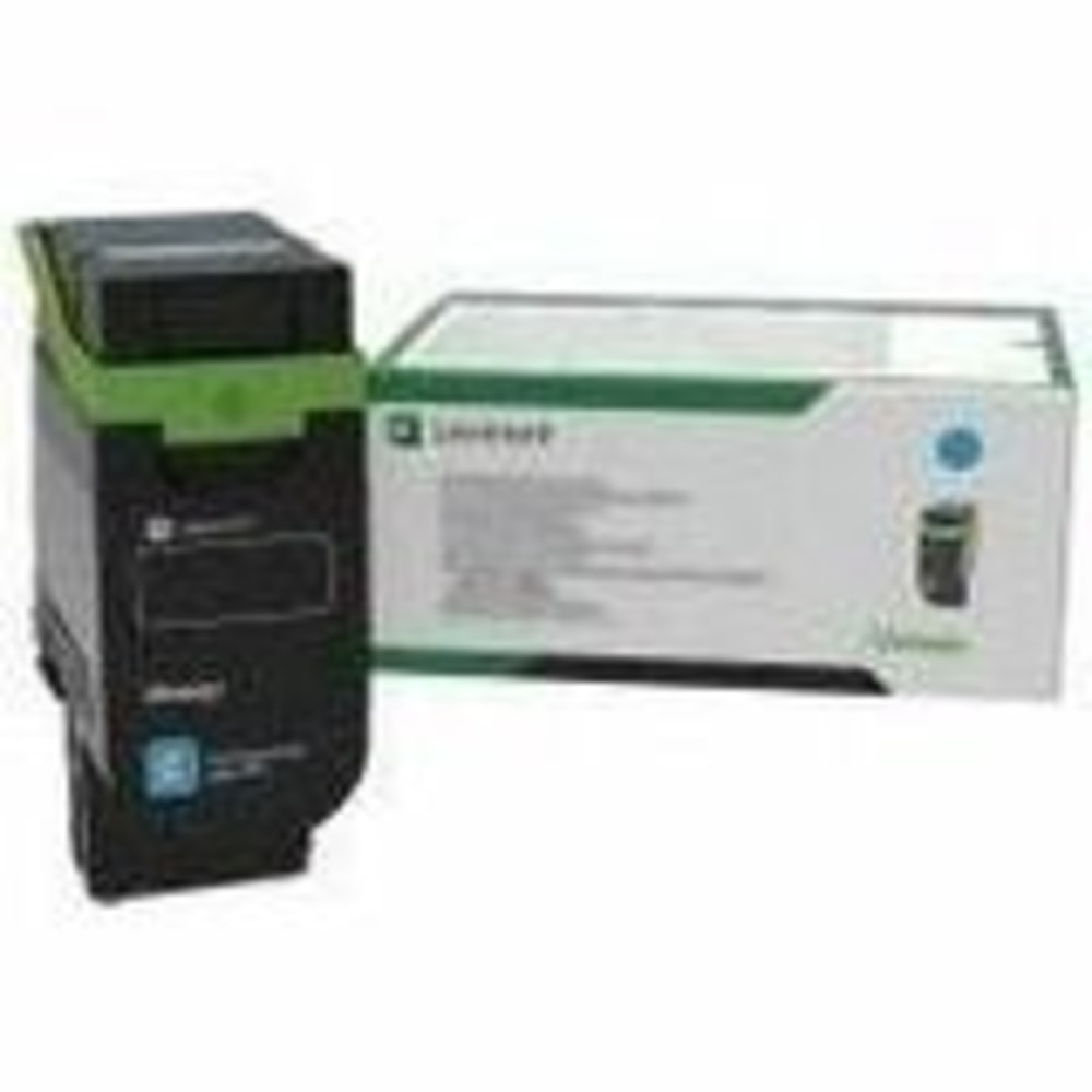 Lexmark Original Extra High Yield Laser Toner Cartridge, Single Pack, Return Program, Cyan, 1 / Pack, 75M1XC0 MPN:75M1XC0