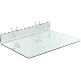 Global Approved 556018 Acrylic Shelf For Pegboard/Slatwall 13.5