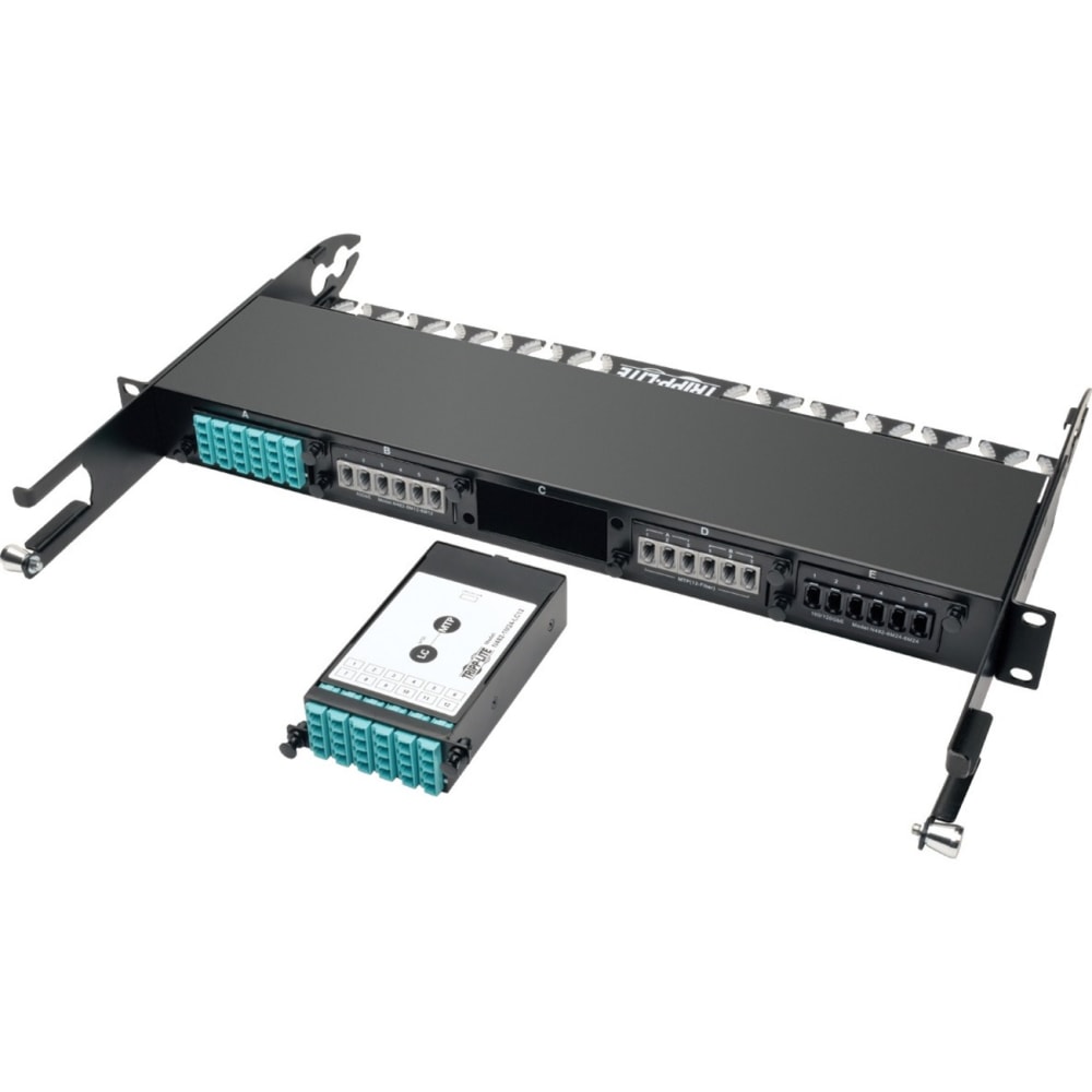 Eaton Tripp Lite Series 100Gb/120Gb to 10Gb Breakout Cassette, 24-Fiber OM4 MTP/MPO ( Male with Pins ) to (x12) LC, N4821M24LC12 MPN:N482-1M24-LC12
