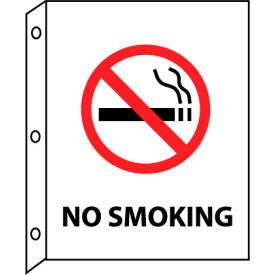 Fire Flange Sign - No Smoking TV9