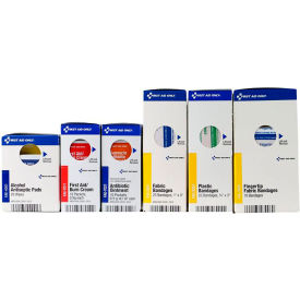 First Aid Only™ SmartCompliance Large Popular Refill Kit For Business w/o Meds Cabinet 91425 - Pkg Qty 6