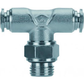 Aignep USA Swivel Branch Tee 3mm Tube x M3 Male 55215-3-M3 - Pkg Qty 10