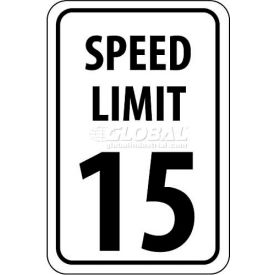 NMC TM19H Traffic Sign 15 MPH Speed Limit Sign 18
