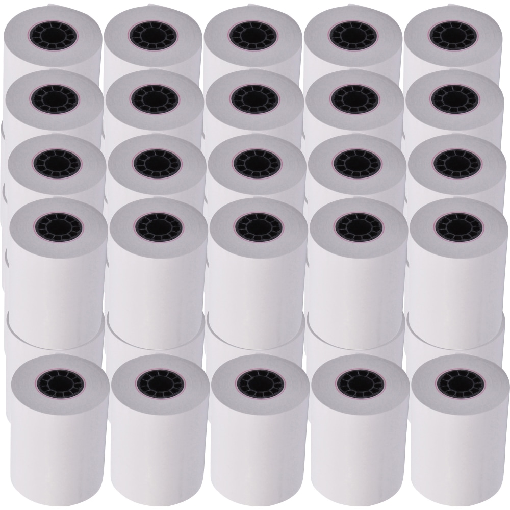 ICONEX Thermal, Direct Thermal Receipt Paper - White - 2 1/4in x 55 ft - 50 / Carton - BPA Free (Min Order Qty 2) MPN:90781283CT