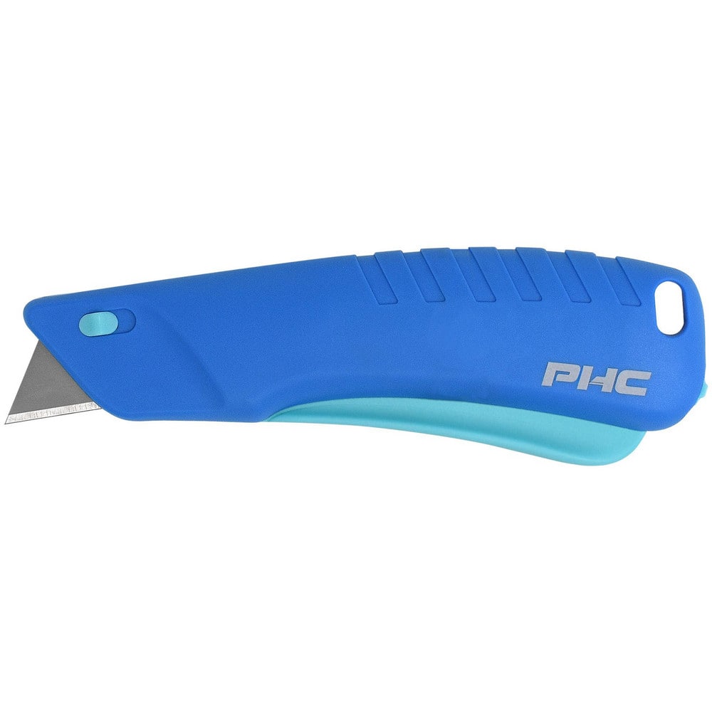 Utility Knives, Snap Blades & Box Cutters, Type: Safety Knife , Blade Type: Utility , Handle Material: Plastic , Blade Material: Carbon Steel  MPN:E12304-4