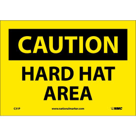 Safety Signs - Caution Hard Hat Area - Vinyl 7