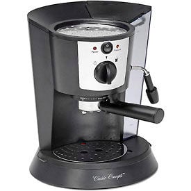 Classic Coffee Concepts CC1812 - Espresso Machine 1 or 2 Cup Black Pour-Over CC1812
