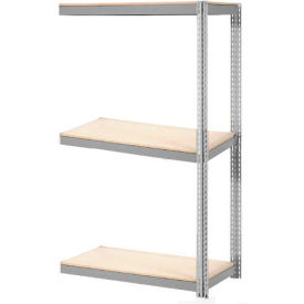 GoVets 3 Shelf Standard Duty Boltless Shelving Add On 48