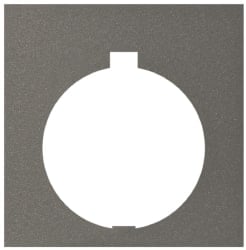 Square, Plastic Legend Plate - Blank MPN:10250TSP76