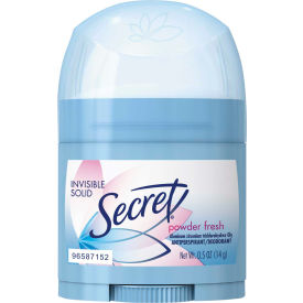 Secret® Invisible Solid Anti-Perspirant & Deodorant 0.5 oz 24 Sticks/Case 31384