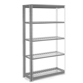 GoVets 5 Shelf Commercial Duty Boltless Shelving Add On 36