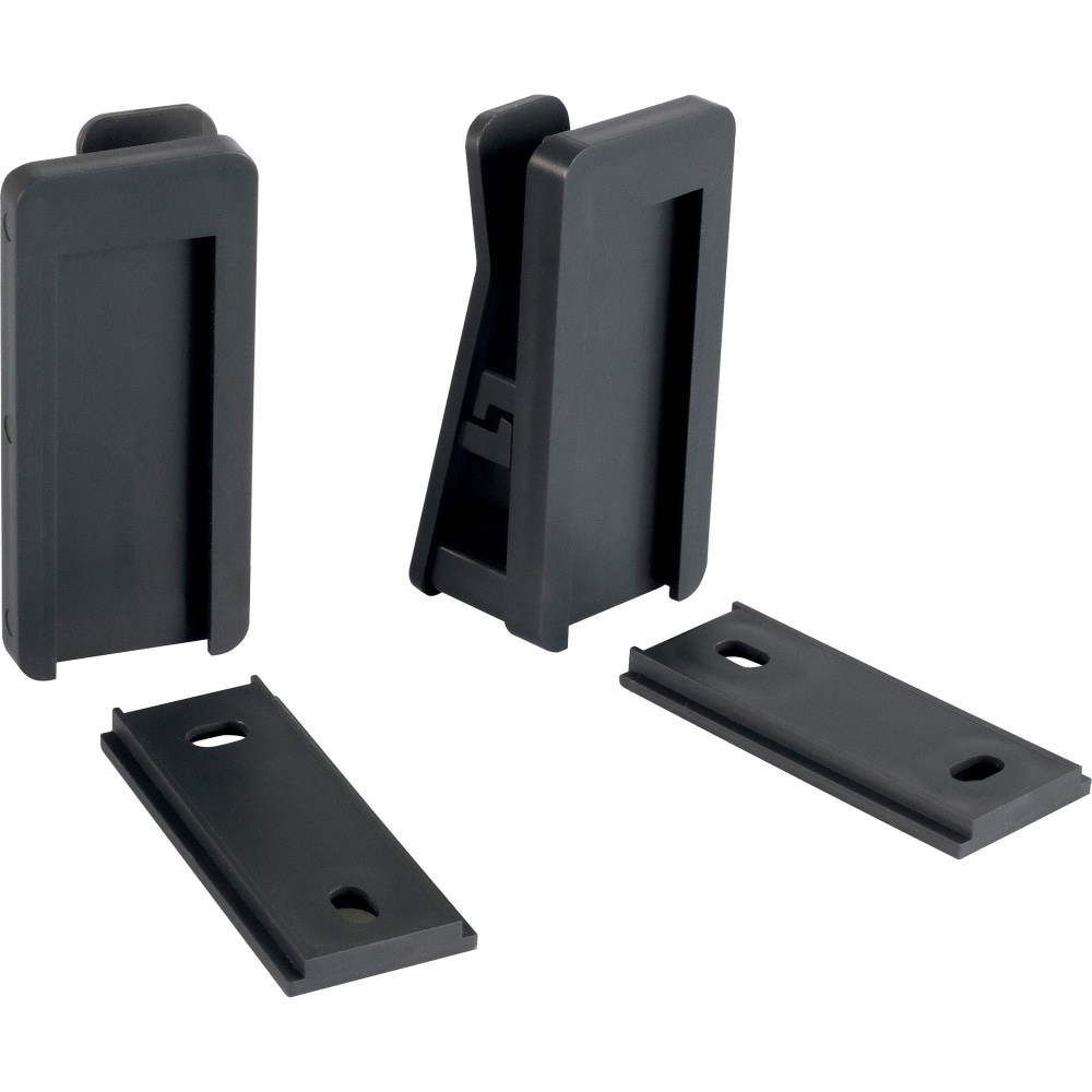 DURABLE VISIOCLIP Wall Mount for Tablet, Smartphone - Charcoal Gray - 2.20 lb Load Capacity - Plastic - 1 Each MPN:893958