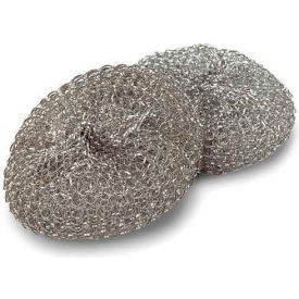Libman Commercial Stainless Steel Scrubber Steel - 63 63 - Pkg Qty 12